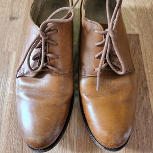 Frye Melissa Tan Oxford Antique Leather 10B